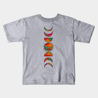 Moon Phases Kids T-Shirt